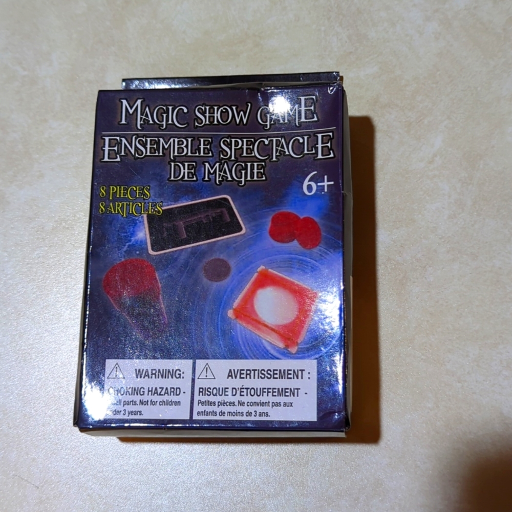 Magic Show Game- contains three magic tricks!